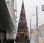 Обследование текущего состояния и проведение поверочных расчетов на Ель новогоднюю "Сладости" (Н=25,0м), расположенную по адресу: Москва, Киевского вокзала пл., д. 2, на пересечении улицы Б. Дорогомиловская и 2-й Брянский переулок